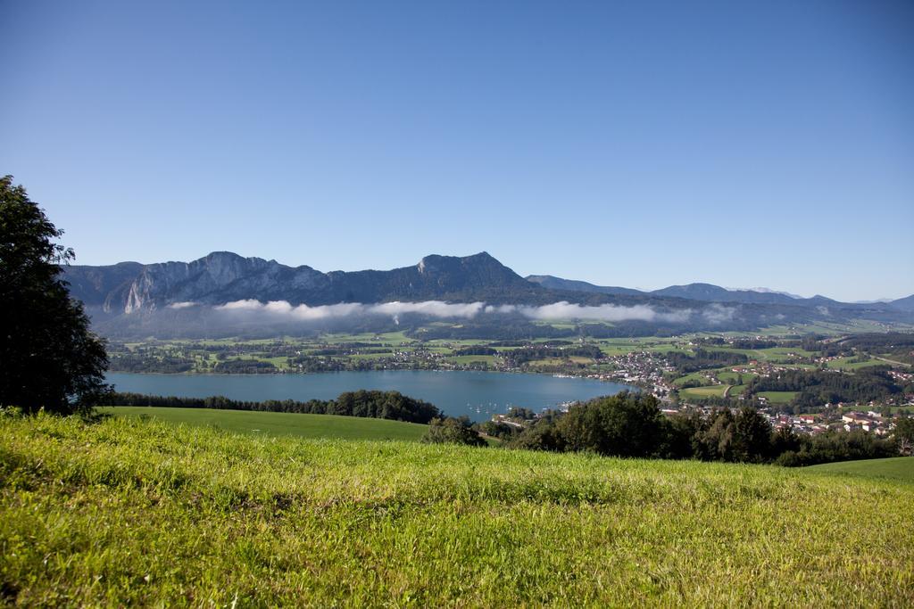 Panoramahof Manzberg Apartman Mondsee Kültér fotó