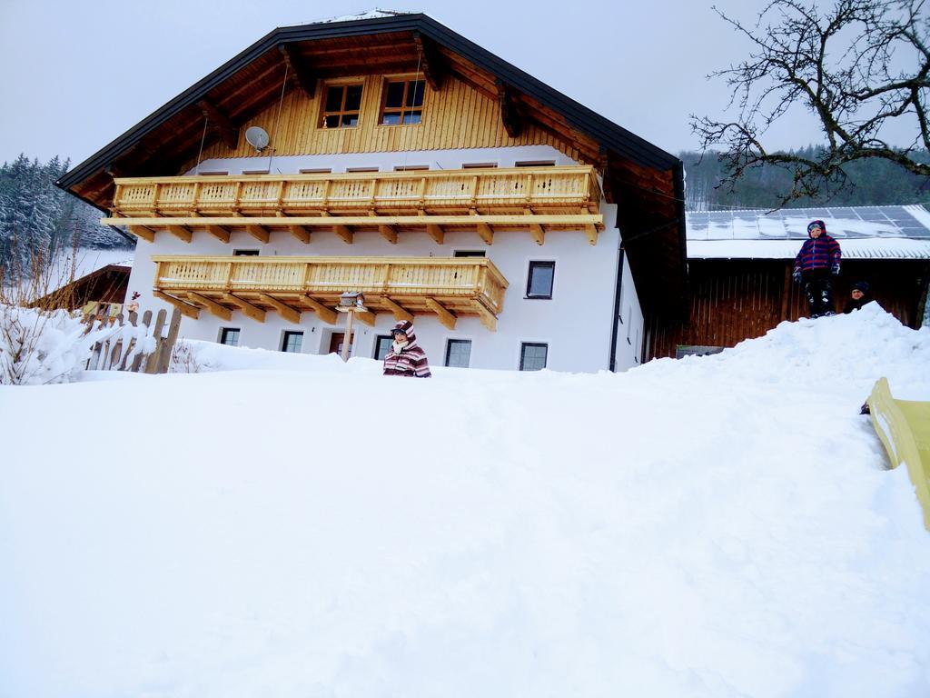 Panoramahof Manzberg Apartman Mondsee Kültér fotó