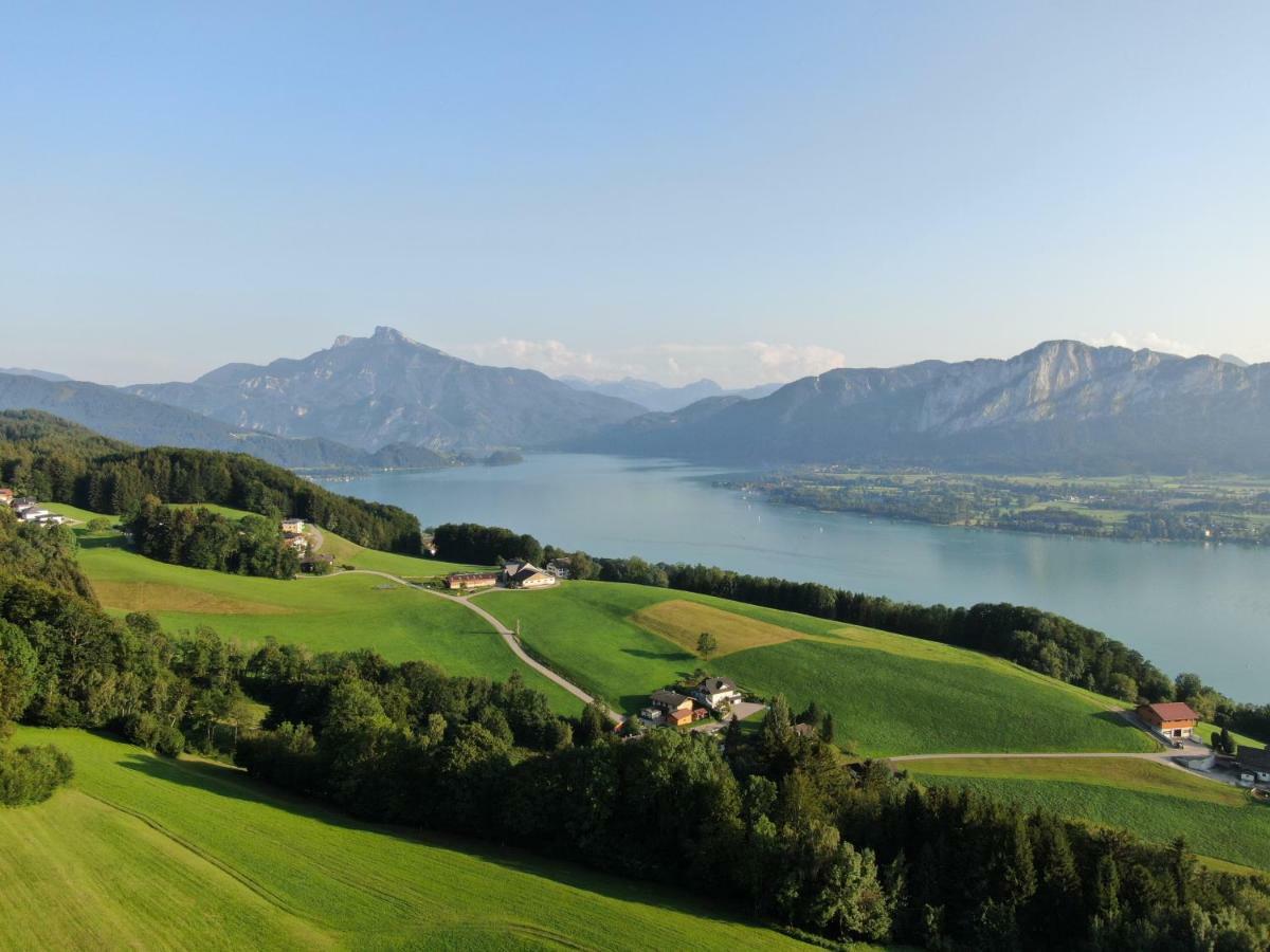 Panoramahof Manzberg Apartman Mondsee Kültér fotó